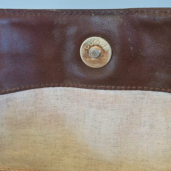 GUCCI Leather Bamboo Handle Bag - Picture 14 of 16